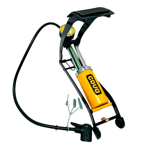 [11552] BOMBA DE AIRE CON PEDAL 120PSI COVO