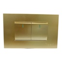 APAGADOR DOBLE 3 WAY DORADO TROEN