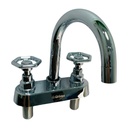 GRIFERIA PARA LAVAMANOS CROMADO ACERO INOXIDABLE GRIVEN