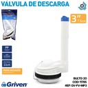 VALVULA DE DESCARGA 3" PARA DESAGUE GRIVEN