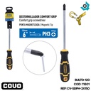 DESTORNILLADOR DE ESTRIA CONFORT GRIP 6" X PH3 COVO