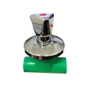 VALVULA PPR PRES 20MM MANILLA CROMADA CXC POLIFUSION TUBRICA