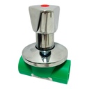 VALVULA PPR PRES 25MM MANILLA CROMADA CXC POLIFUSION TUBRICA