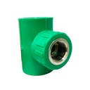 TEE PPR PRES 32MM X 1/2" CXCXHR-MET POLIFUSION TUBRICA