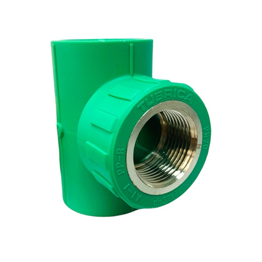 [11845] TEE PPR PRES 32MM X 3/4" CXCXHR-MET POLIFUSION TUBRICA