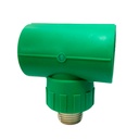 TEE PPR PRES 32MM X 1/2" CXCXMR-MET POLIFUSION TUBRICA