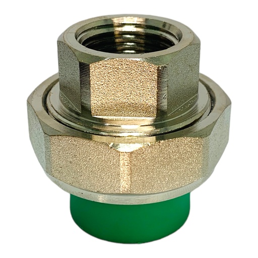 [11875] UNION ROSCA HEMBRA PPR PRES 20MM X 1/2" CXHR-MET POLIFUSION TUBRICA