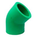 CODO 45GR PPR PRES 32MM CXC POLIFUSION TUBRICA