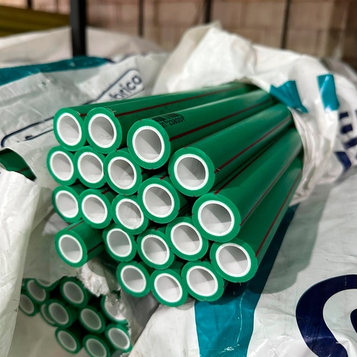 [11907] TUBO PPR 25MM SDR6 S2.5 PN25.7 3M EXE POLIFUSION TUBRICA