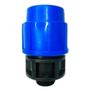 ADAPTADOR MACHO 50MM SALIDA 1 1/4" PARA RIEGO PEAD TUBRICA