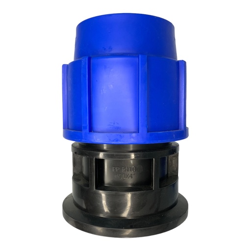 [11934] ADAPTADOR HEMBRA 90MM SALIDA 4" PARA RIEGO PEAD TUBRICA
