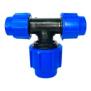 TEE REDU 20 X 25MM PARA RIEGO PEAD TUBRICA