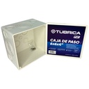 CAJETIN ELECTRICO CUADRADO PVC CONDUIT 6" X 6" CON TAPA TUBRICA