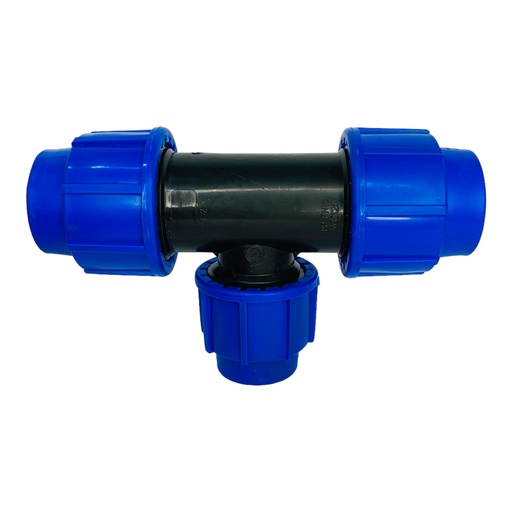 [12007] TEE REDU 32 X 25MM PARA RIEGO PEAD TUBRICA