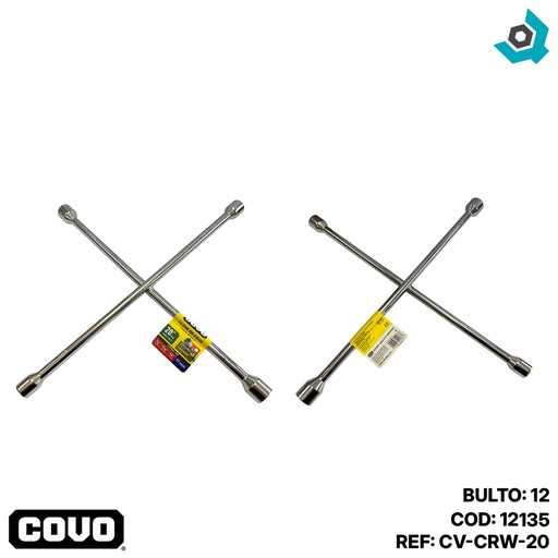 [12135] LLAVE DE CRUZ 20" COVO