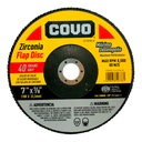 DISCO ABRASIVO 7" GRANO 40 PARA PULIR COVO