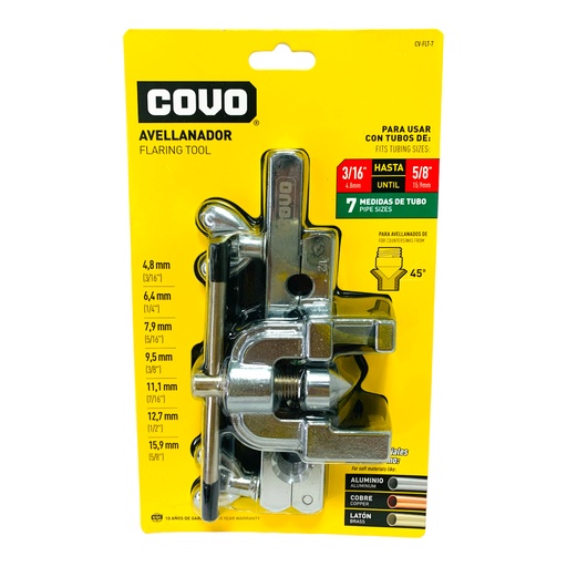 [12100] AVELLANADOR 7 MEDIDAS COVO