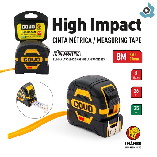 [12126] CINTA MÉTRICA ALTO IMPACTO 8M COVO