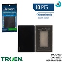 TAPA CIEGA PARA EMPOTRAR DE ACRILICO NEGRO TROEN