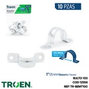 ABRAZADERA OMEGA 1" 10 PZAS TROEN
