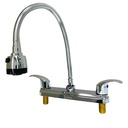 GRIFERIA PARA FREGADERO CUELLO FLEXIBLE CROMADO GRIVEN