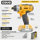 DESTORNILLADOR DE IMPACTO INALAMBRICO COVO