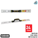 REGLA DE ALUMINIO 24" CON NIVEL COVO