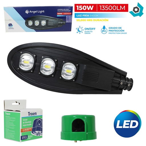 [12743] LAMPARA DE LED 150W TIPO COBRA ANGEL LIGHT
