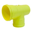 TEE PVC SANITARIO 75MM EXCXC