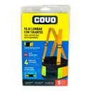 FAJA LUMBAR CON TIRANTES TALLA S COVO