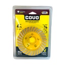 DISCO DIAMANTADO 4 1/2" SEGMENTADO DE COPA COVO