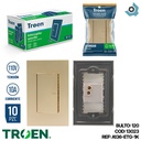 APAGADOR INDIVIDUAL DORADO TROEN