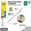 MECHA PARA VIDRIO 1/8" COVO