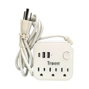 REGLETA MULTICONTACTO 1.5M BLANCO TROEN