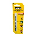 SEGUETA DE CALAR 4" PARA MADERA GRUESA Y PVC 5 PZAS COVO