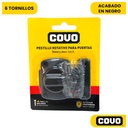 CERRADURA ROTATIVA PARA PUERTAS NEGRO COVO