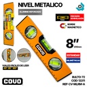 NIVEL METALICO 8" COVO