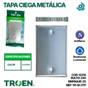 TAPA CIEGA METALICA TROEN