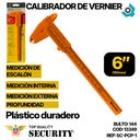 VERNIER 6" DE PVC SECURITY