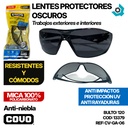 LENTES PROTECTORES OSCUROS COVO