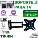 SOPORTE PARA TV 14" A 27" TROEN