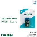 BATERIA ALCALINA 9V EXTRA ALTO RENDIMIENTO TROEN