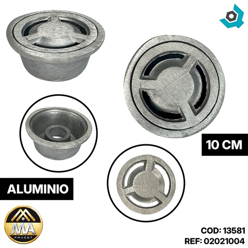 [13581] DESAGUE DE PISO 8 CM METALES ALEADOS