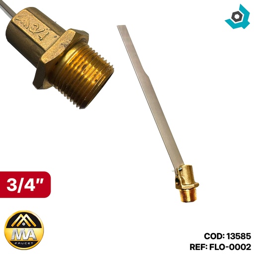 [13585] VARILLA 3/4" PARA FLOTADOR METALES ALEADOS