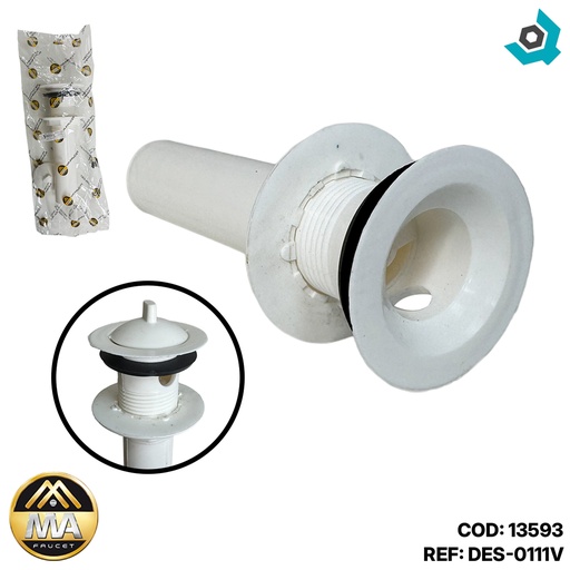 [13593] DESAGUE PARA LAVAMANOS 1 1/4" METALES ALEADOS