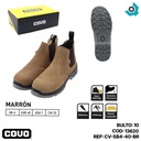 BOTAS DE SEGURIDAD MARRON TALLA 40 COVO