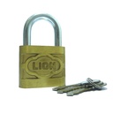 CANDADO 30MM BRONCE LION