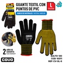 GUANTES DE SEGURIDAD CON PUNTOS DE PVC COVO