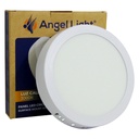 LAMPARA LED SUPERFICIAL REDONDA 12W 6.4" LUZ CALIDA ANGEL LIGHT