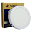 LAMPARA LED SUPERFICIAL LUZ NATURAL REDONDA 12W 6.4" ANGEL LIGHT
